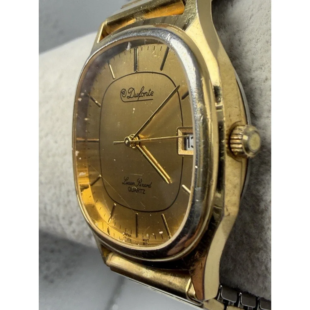 Dufonte Lucien Piccard Mens Watch New‎ Battery 30MM 6.5